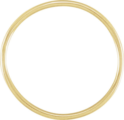 Stackable Ring Size 5 - Yellow Gold