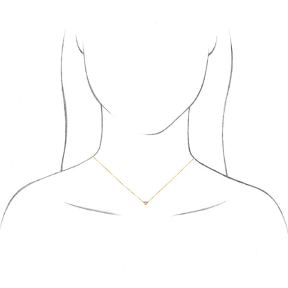 1/2 Ct Lab Grown Diamond Solitaire Necklace - Lab Grown Diamond