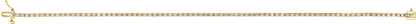 Lab-Grown Diamond Line Bracelet - Rose Gold - Lab Grown Diamond