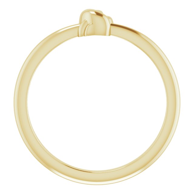 Stackable Knot Ring - Yellow Gold