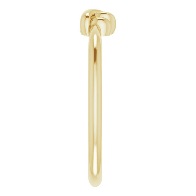 Stackable Knot Ring - Yellow Gold