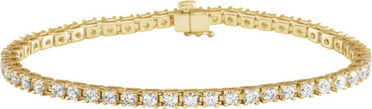 Lab-Grown Diamond Line Bracelet - Lab Grown Diamond