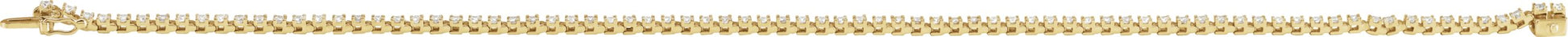Lab-Grown Diamond Line Bracelet - Lab Grown Diamond