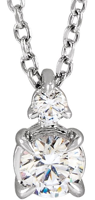 1/2 Ctw Lab-Grown Diamond Necklace