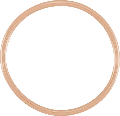 Stackable Ring Size 3 - Rose Gold