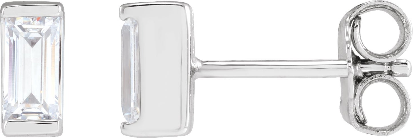 3/8 Ctw Lab-Grown Diamond Earrings
