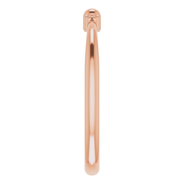 Stackable Bead Ring - Rose Gold