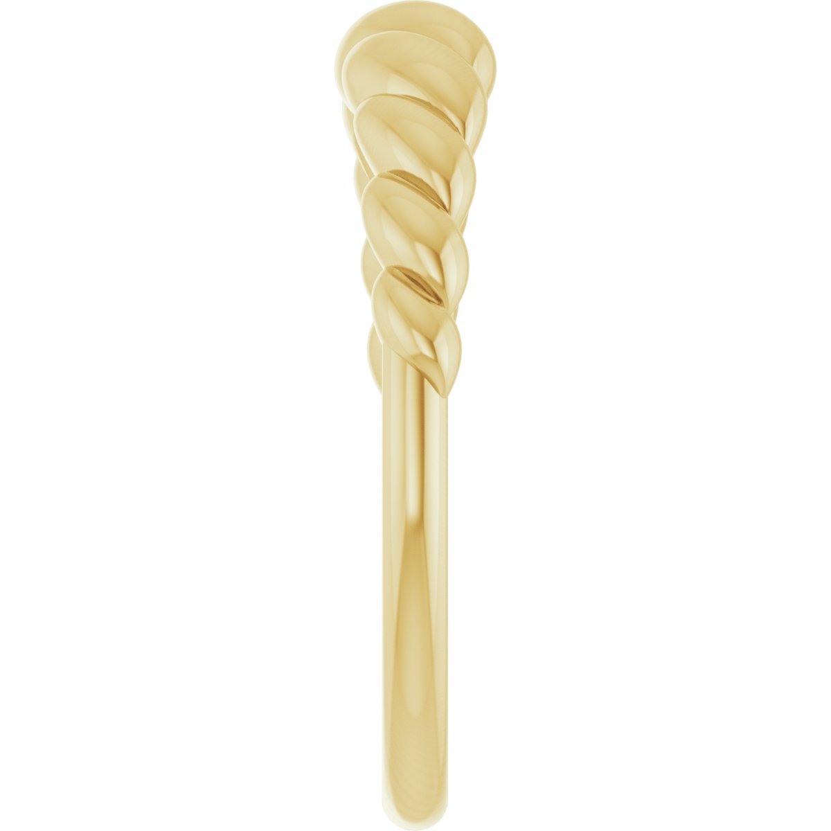 Rope Dome Ring - Yellow Gold