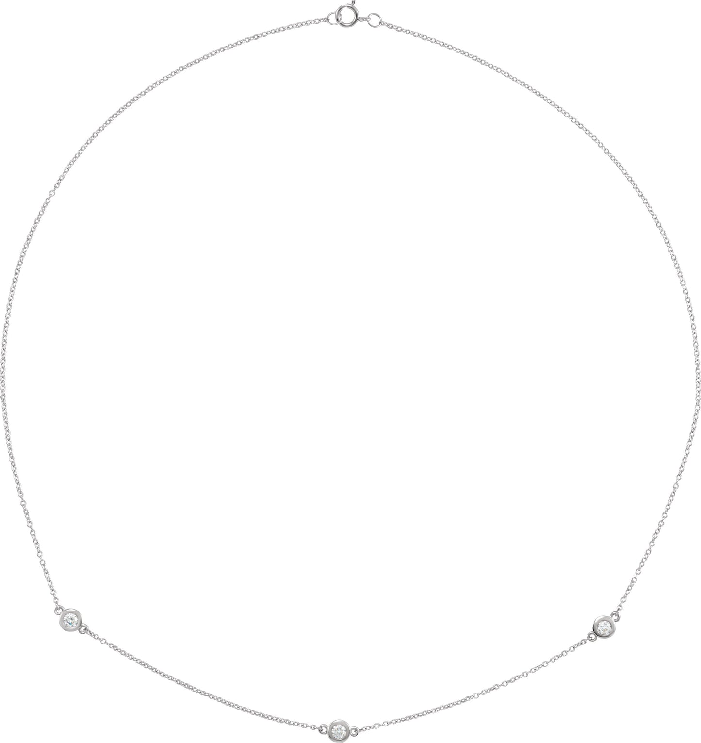 1/3 Ctw Lab-Grown Diamond Necklace