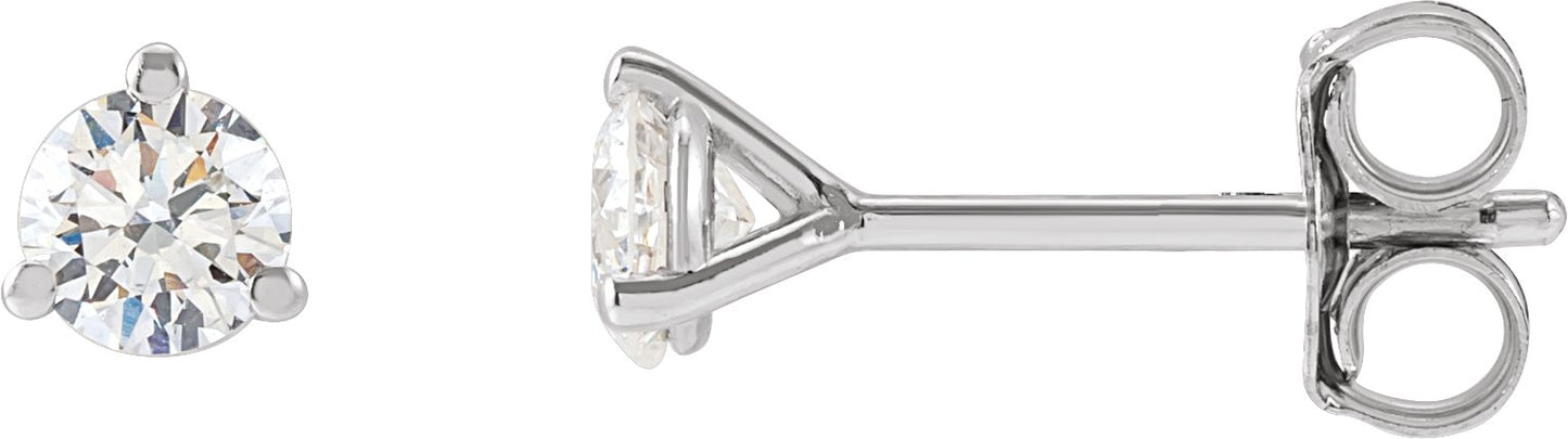 1/10 Ct Lab-Grown Diamond Stud Earring - Lab Grown Diamond