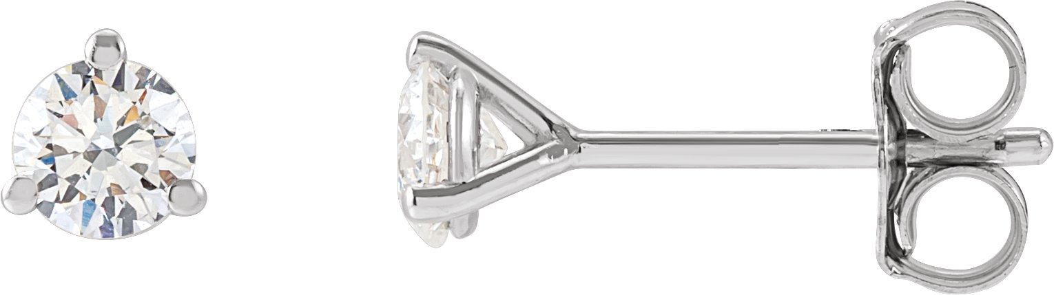 1/10 Ct Lab-Grown Diamond Stud Earring - Lab Grown Diamond