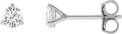 1/8 Ctw Lab-Grown Diamond Sud Earrings