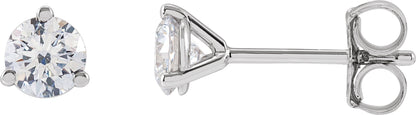 1/2 Ctw Lab-Grown Diamond Stud Earrings