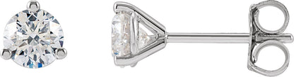 5/8 Ctw Lab-Grown Diamond Stud Earrings