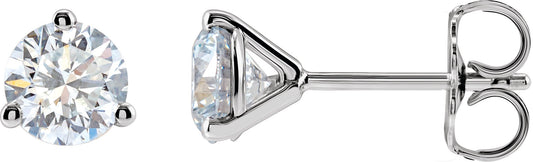 1/2 Ctw Lab-Grown Diamond Stud Earring - Lab Grown Diamond