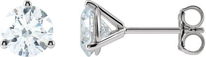 1 5/8 Ctw Lab-Grown Diamond Stud Earrings