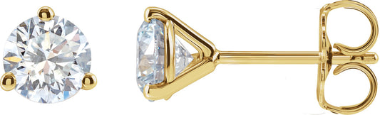 1 Ctw Lab-Grown Diamond Stud Earrings - Lab Grown Diamond