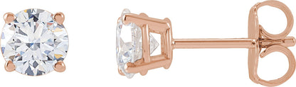 1 1/4 Ctw Lab-Grown Diamond Stud Earrings