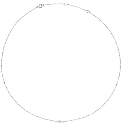 1/4 Ct Marquise Lab-Grown Diamond Necklace
