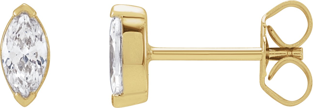 1/3 Ctw Lab-Grown Diamond Stud Earrings - Lab Grown Diamond