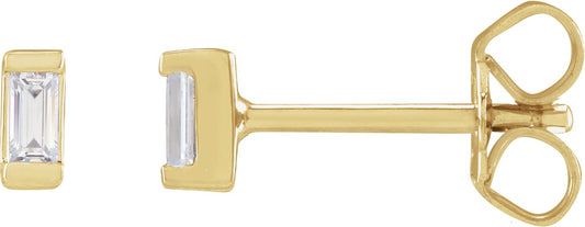 .08 Ctw Lab-Grown Diamond Earrings - Lab Grown Diamond