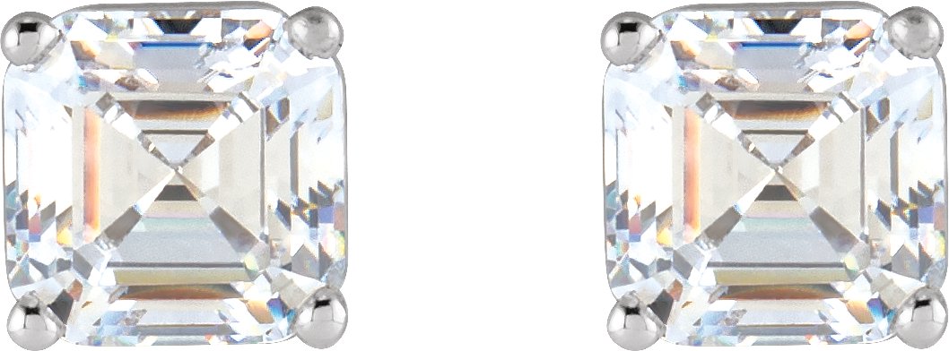 3/8 Ctw Lab-Grown Diamond 4-Prong Basket Earrings - Yellow Gold - Lab Grown Diamond