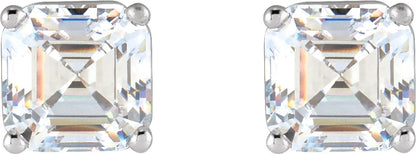 3/8 Ctw Lab-Grown Diamond 4-Prong Basket Earrings - Yellow Gold - Lab Grown Diamond