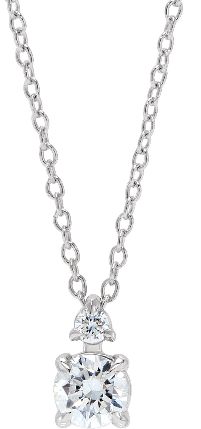 1/4 Ctw Lab-Grown Diamond Necklace
