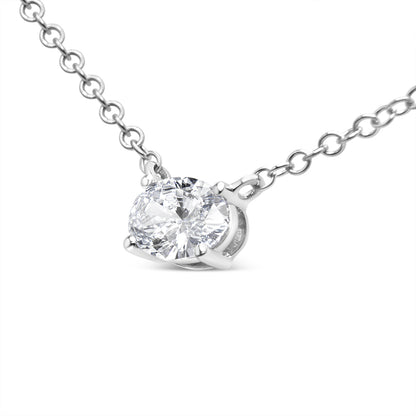 1/2 CTW Oval Pendant - Brilliance Direct